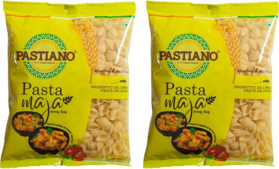 PASTIANO SHELLS PASTA- Pack of 2- 250 gms each Shell Pasta(Pack of 2, 500 g)