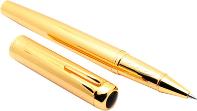 Ledos Ledos Dikawen 8028 Captain 18 CT Gold Plated Roller ball Pen New Roller Ball Pen(Ink Color - Blue)