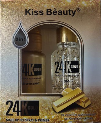 Kiss Beauty PRIMER FIXER Primer  - 80 ml(GOLD, MULTICOLORE)