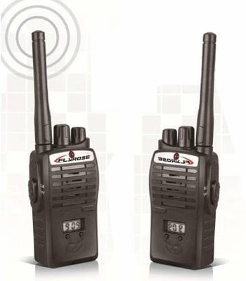 Aao je Walkie Talkie Set 1 for Kids with Extendable Antenna for Extra Range (Black)