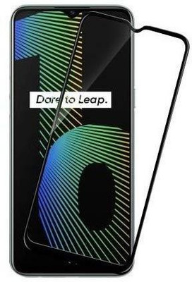 AKSHUD Edge To Edge Tempered Glass for Realme Narzo 30A(Pack of 1)