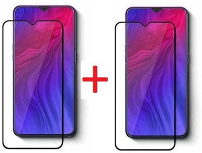 Akkase Edge To Edge Tempered Glass for Realme Narzo 30A(Pack of 2)