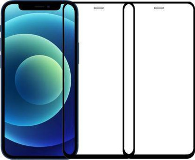 kentop Edge To Edge Tempered Glass for Apple iPhone 12 mini(Pack of 2)
