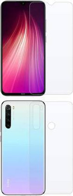 PR SMART Front and Back Tempered Glass for Mi Note 8(Pack of 2)
