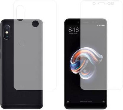 PR SMART Front and Back Tempered Glass for Mi Redmi Note 5 Pro(Pack of 2)