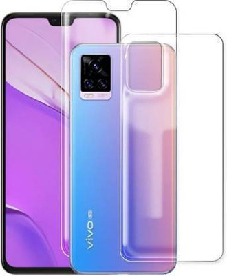PR SMART Front and Back Tempered Glass for Vivo V20 Pro(Pack of 2)