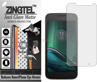 ZINGTEL Impossible Screen Guard for Moto G4 Play (Shatterproof Matte)(Pack of 1)