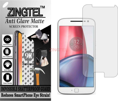ZINGTEL Impossible Screen Guard for MOTOROLA MOTO G4 PLUS (Shatterproof Matte)(Pack of 1)
