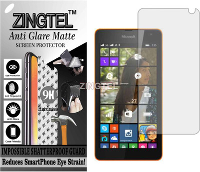 ZINGTEL Impossible Screen Guard for MICROSOFT LUMIA 535 DUAL SIM (Shatterproof Matte)(Pack of 1)