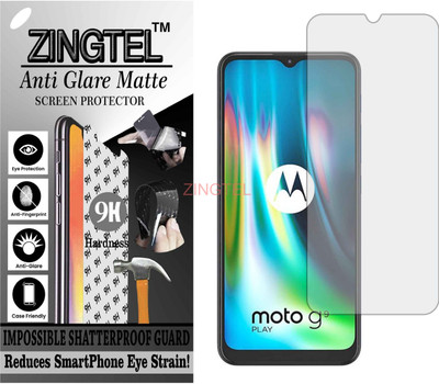 ZINGTEL Impossible Screen Guard for MOTOROLA G9 PLAY (Shatterproof Matte)(Pack of 1)