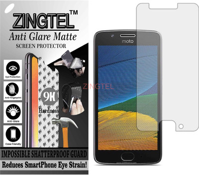 ZINGTEL Impossible Screen Guard for MOTOROLA MOTO G5 (Shatterproof Matte)(Pack of 1)