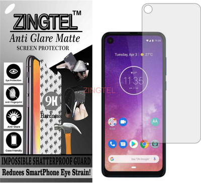 ZINGTEL Impossible Screen Guard for Motorola Moto One Vision (Shatterproof Matte)(Pack of 1)