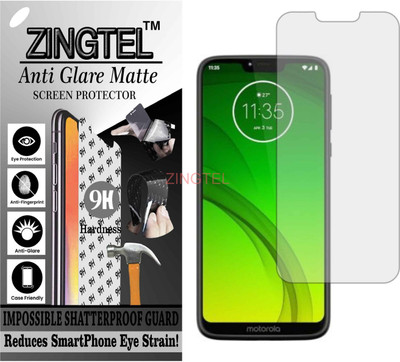 ZINGTEL Impossible Screen Guard for MOTOROLA MOTO G7 POWER (Shatterproof Matte)(Pack of 1)