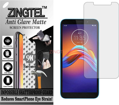 ZINGTEL Impossible Screen Guard for MOTO E6 PLAY (Shatterproof Matte)(Pack of 1)
