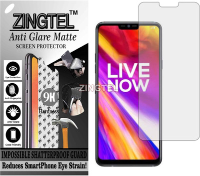 ZINGTEL Impossible Screen Guard for LG G7 Plus ThinQ (Shatterproof Matte)(Pack of 1)