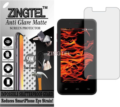 ZINGTEL Impossible Screen Guard for Jio Lyf Flame 4 (Shatterproof Matte)(Pack of 1)