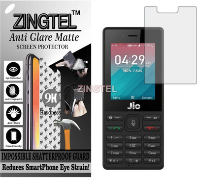 ZINGTEL Impossible Screen Guard for JIO LYF 2403 (Shatterproof Matte)(Pack of 1)