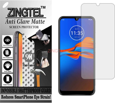 ZINGTEL Impossible Screen Guard for MOTOROLA MOTO E6S (Shatterproof Matte)(Pack of 1)