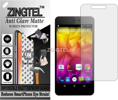 ZINGTEL Impossible Screen Guard for MICROMAX CANVAS SELFIE LENS Q345 (Shatterproof Matte)(Pack of 1)