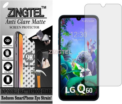 ZINGTEL Impossible Screen Guard for LG Q60 (Shatterproof Matte)(Pack of 1)