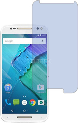 TELTREK Tempered Glass Guard for MOTOROLA X PURE (Antiblue Light, Flexible)(Pack of 1)