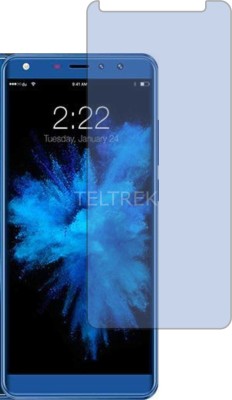 TELTREK Tempered Glass Guard for Mobiistar X1 Selfie (Antiblue Light, Flexible)(Pack of 1)