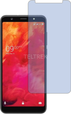 TELTREK Tempered Glass Guard for LAVA Z81 (Antiblue Light, Flexible)(Pack of 1)