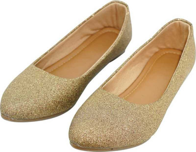 KOMOPT Party Wear For Women(Gold , 7)
