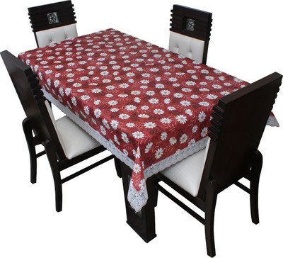 Star Weaves Printed 8 Seater Table Cover(Multicolor, PVC)