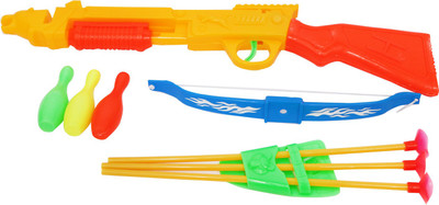 SUPER99 SHOOT TOY GUN SET Bows & Arrows(Multicolor)