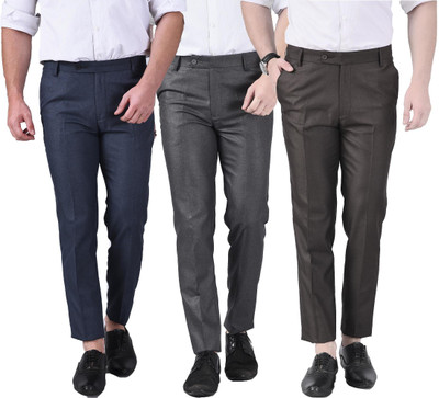 AD & AV Regular Fit Men Multicolor Trousers