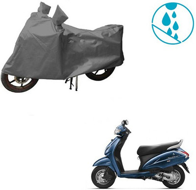 RPSENTTERPR Waterproof Two Wheeler Cover for Honda(Activa 3G, Grey)