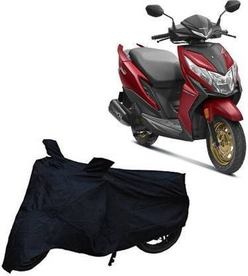 Mdstar Two Wheeler Cover for Honda(Dio, Black)