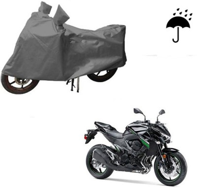 HYBRIDS COLLECTION Waterproof Two Wheeler Cover for Kawasaki(Z800, Grey)