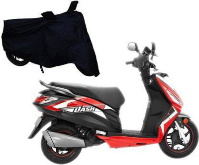 ROYAL AUTO MART Two Wheeler Cover for Hero(Dash, Black)