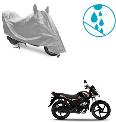 Atulit enterprises Two Wheeler Cover for Mahindra(Pantero, Silver)