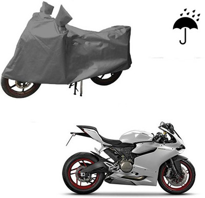 HYBRIDS COLLECTION Waterproof Two Wheeler Cover for Ducati(899 Panigale, Grey)