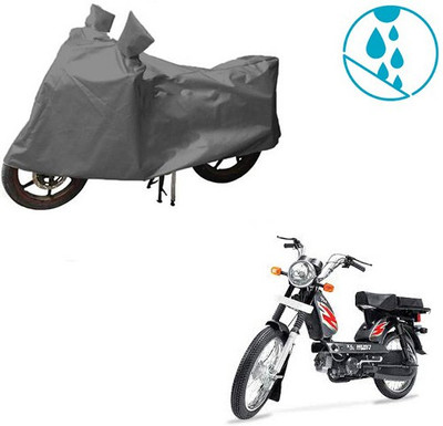 RPSENTTERPR Waterproof Two Wheeler Cover for TVS(Heavy Duty Super XL, Grey)