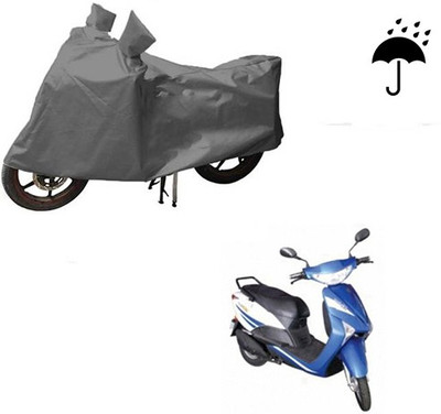 THE REAL ARV Waterproof Two Wheeler Cover for Indus(Yo Xplor, Grey)
