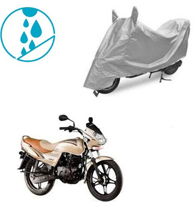 SRENTERPRISES Two Wheeler Cover for LML(Freedom, Silver)