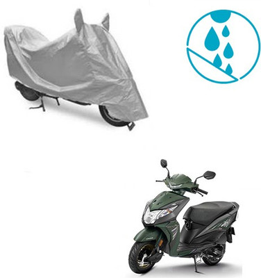Atulit enterprises Two Wheeler Cover for Honda(Deo, Silver)