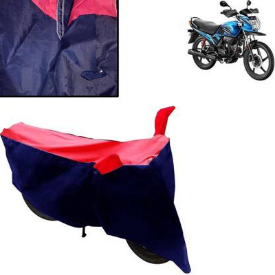 Love Me Waterproof Two Wheeler Cover for Hero(Passion Xpro, Red, Blue)