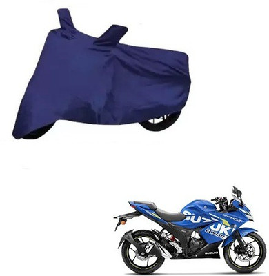 Balaji Traders Waterproof Two Wheeler Cover for Suzuki(Gixxer SF, Blue)