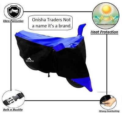 Onisha Two Wheeler Cover for Hero(HF Dawn, Blue)