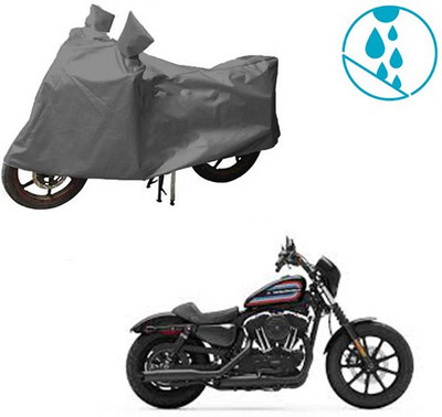 RPSENTTERPR Waterproof Two Wheeler Cover for Harley Davidson(XL 1200, Grey)