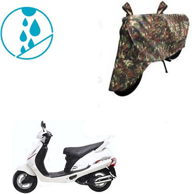 SRENTERPRISES Two Wheeler Cover for Mahindra(Rodeo, Multicolor)