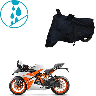 Mdstar Waterproof Two Wheeler Cover for KTM(Duke 200, Black)