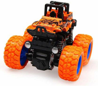HREYANSH COLLECTION Mini Monster car & Monster Friction Powered Cars for Kids Big Rubber Tires Baby Boys Super Cars (pack of 1) (Multicolor, Pack of: 1)(Multicolor)