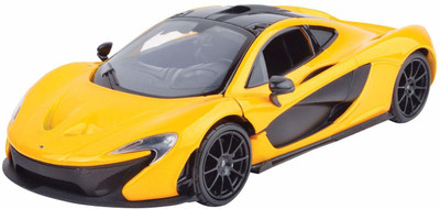 Galactic 1:32 scale McLarenaP1 Die cast Alloy Metal Car Model Pull Back Car for Children Toys Light & Sound, Openable Hood, Trunk and Doors Best Gift for Boys and Girls B