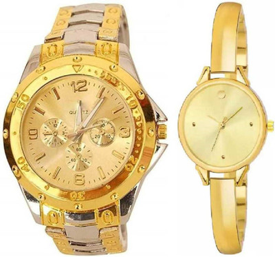 Flipstar Analog Watch  - For Couple